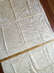 110”wide 60% Silk 40%Cotton Jacquard Fabric lining Home Deco pillowcase