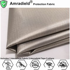 Anti oxidation Conductive Fabric EMF EMI RF Blocking Ripstop Earthing/Grounding