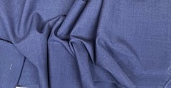 $26 for 2Yards,Heather Med Blue 50%Wool Plain For Jacket,Pants,skirt &Dress #155