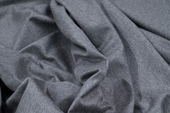 100% Pure Cashmere Fabric 450g Luxury Coat Weight Grey Made in Italy