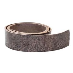 Vintage Chocolate 8/10oz Buffalo Belt Blanks Made by SLC 48″ to 55″ Long Strips