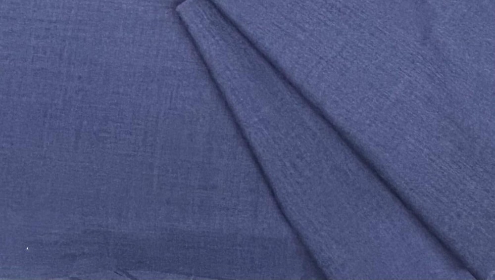 $26 for 2Yards,Heather Med Blue 50%Wool Plain For Jacket,Pants,skirt &Dress #155