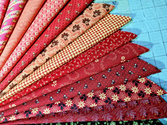 48 Civil War Repro Assorted Prints 9″x11″ish Cotton Quilting Fabric 3 Yards (C)