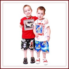 BonEful Fabric FQ Cotton Quilt Blue Red White Yellow Fire Truck Ladder Hydrant L