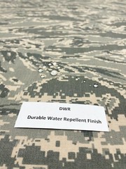 ABU TIGER STRIPE MILITARY CORDURA 500D NYLON WATERPROOF COATED DWR FABRIC 60″ W