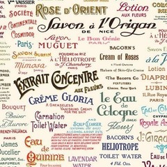 Vintage Adds – 1 yard price! – Continuous yards available.