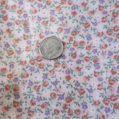 Floral Cotton Fabric Remnant Lot 11 Pieces Quilting Crafting Multicolor