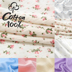 Cotton Double Gauze Fabric by the Yard, Muslin Material for Sewing and Craft