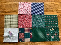 Lot 300, 5″ x 5″ Fabric Squares Precut Quilt Blocks 3 of Each All Pictured (1)