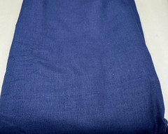 Confetti Cottons Crayola Fabric Solid Color Navy Niblit 4 Yards by WOF 44″