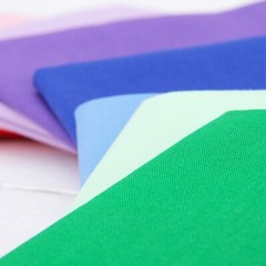 Threadart Fat Quarter Bundles Set – 12 Rainbow/Pastel Solids 100% Cotton Fabric