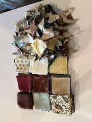 900 Assorted pre cut charm pack squares 100% cotton fabric quilt scraps Moda