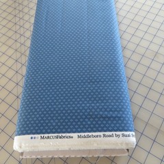Yard ~ Middleboro Road, Geo, Ditzy Navy by Marcus $3.99 Ships ANY Amount Fabric