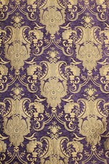 Drapery and Upholstery Chenille Fabric By the Yard Elegant Damask Pattern 58″ w