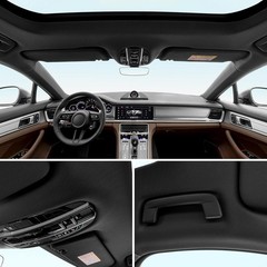 Automotive Universal Flat Knit Headliner Fabric With 1/8″ Foam Backing /60″ Wide