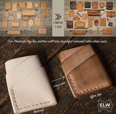 Veg Tan Tooling Leather 3/4 oz (1.4-1.8mm) 2 Piece Special Price
