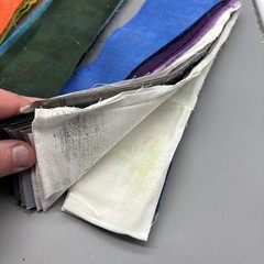 Moda Fabric – Large Lot Of Jelly Roll Assorted Fabric Colors