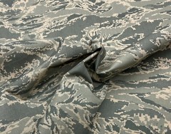 ABU TIGER STRIPE MILITARY CORDURA 500D NYLON WATERPROOF COATED DWR FABRIC 60″ W