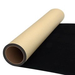 Self Adhesive Felt Sheets Black 14.6×39.4 Inch Peel Stick Felt Fabric Liner