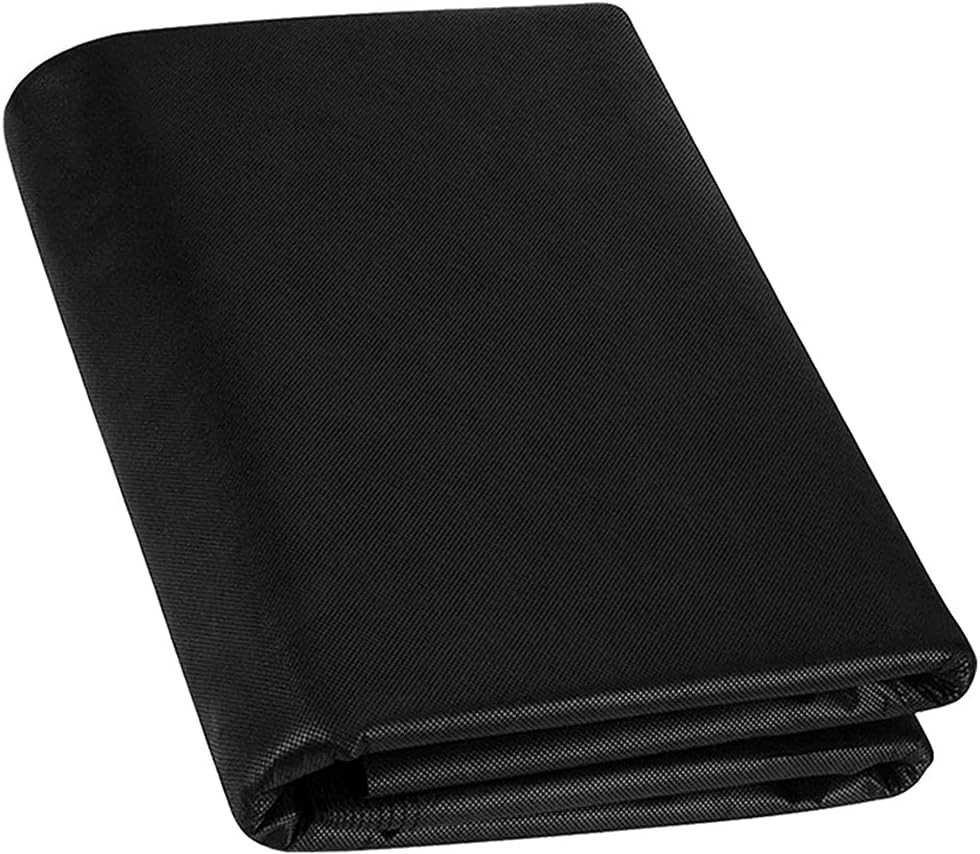 Upholstery Black Cambric Dust Cover Fabric Replacement 62″ X 118″(Fire Retardant