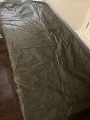 58” X 86” Remnant Piece Silk fabric Olive Green