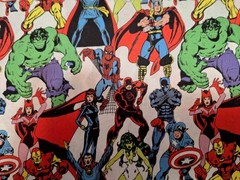 BTY Marvels All Over Cotton Quilt Fabric