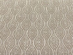 Mulberry Lee Jofa Modern Geometric Fabric- Haslam Linen Ivory 9.50 yd FD665.K133