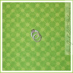 BonEful Fabric Cotton Quilt Spring Green Calico Small Check Flower Print L SCRAP
