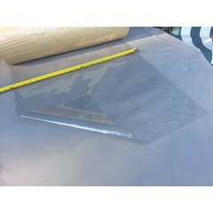 CLEAR VINYL Roll 24″ Wide x 12 FT golf carts, tents, roll ups, curtains, window