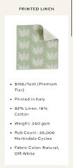 Pepper Home Serena Sea Salt Fabric