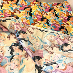 Fabric Remnant Lot Various Colors Sizes and Material Types 22 Different & Disney