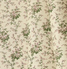HOWE AT 36 BOURNE STREET FABRIC ‘Rambling Rose – Angelica’ 2.5 METRES 100%Linen