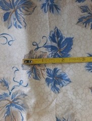 Lot of 7 VTG Brand Name Quilting Fabric Cotton Apples Leaves 1 LB 13 OZ