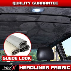 Upholstery Replace Suede Headliner Fabric 1/8″ Foam Backed Automotive Roof Droop