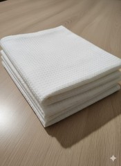Natural Cotton waffle fabric for fabric Sewing, towels, bedding