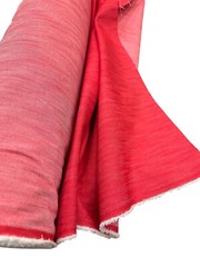 RED DENIM SLUB Strech/ 4oz/Cotton Poly Span /57″ Wide /Sold By The Yard