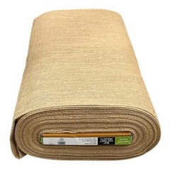 Natural Burlap Fabric Roll 47” Wide x 20 Yards Folded Rustic Jute for Wedding