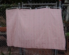 Vtg Rose & Cream Damask Brocade~UNUSED~Lg Piece 60″ x 40″