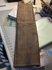 Golden Brown Woven Fabric 1 1/2 x 56 inches