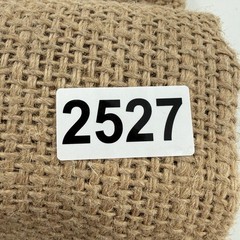 Finca Chelin Coffee Bean Burlap Sack Beige USDA Organic Mexico Decor Crafts