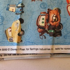 Disney Pixar Cars Cotton Fabric Springs Creative Lightning McQueen Mater BTYx 44
