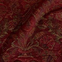 Burch Redmond Burgundy Jacquard Tapestry Upholstery Fabric