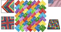Vibrant 12×12″ 50-Piece Paisley Cotton Fabric Squares for Quilting & Crafts