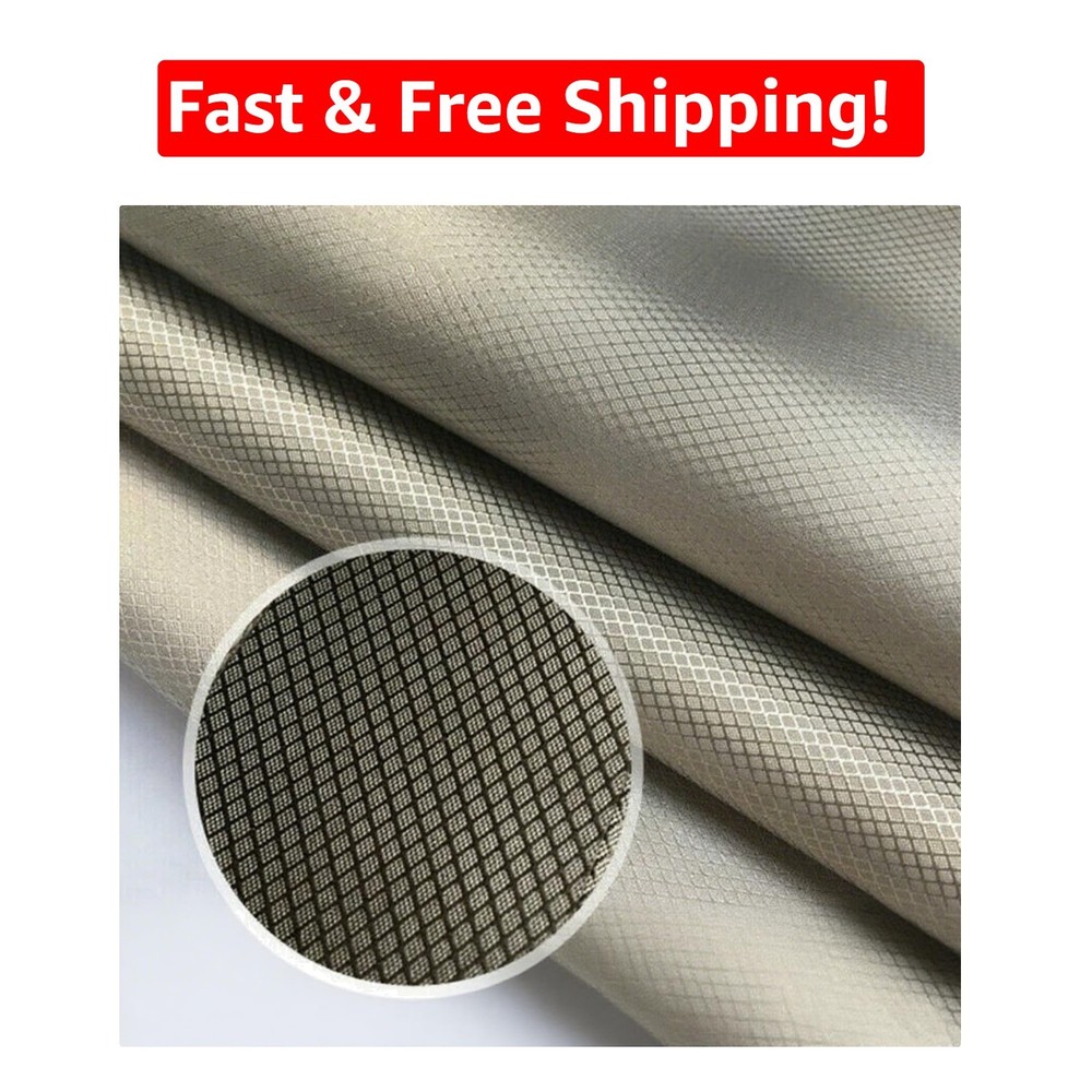 Advanced 39″x43″ Faraday Fabric – Reduce Harmful WiFi, 5G, Bluetooth Signals
