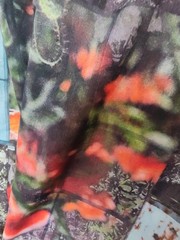 Landscape print high count cotton poplin
