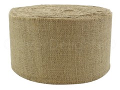 100 Yard Roll Industrial Grade Tight Weave Jute Burlap Fabric 6 Inch Wide