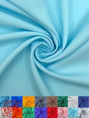 EOVEA Poplin Fabric Baby Blue 2 Yard 60″