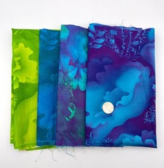 MARBLE BOTANICALS By Moda Classic – 4 Print Fabric Bundle – 2 yds Total