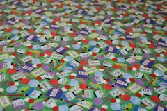 SEWING Quilter Crafter Crafting Fabric 1/2 Yard Half Yd. 100% COTTON Knitter FUN