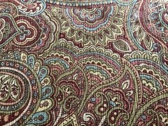 Paisley Cotton Corduroy Kravyet Couture Pattern by Joseph Abbound 1.5 Yards